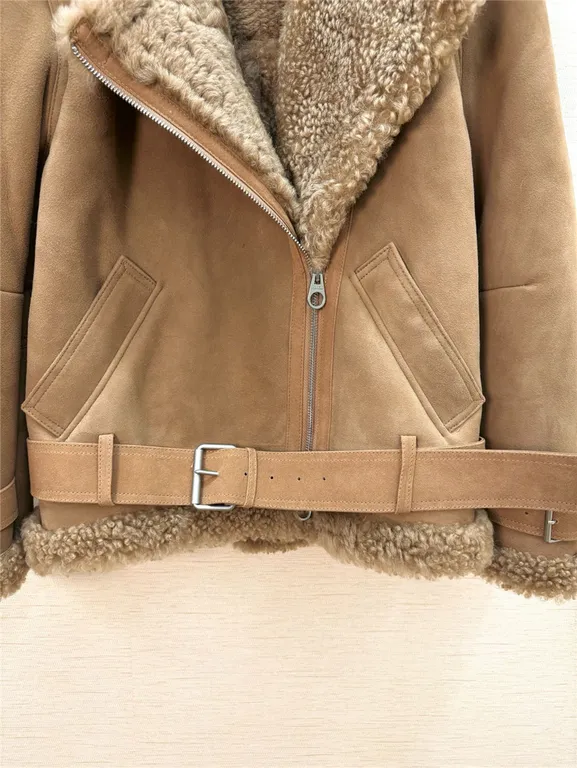 Loro piana shearling coat